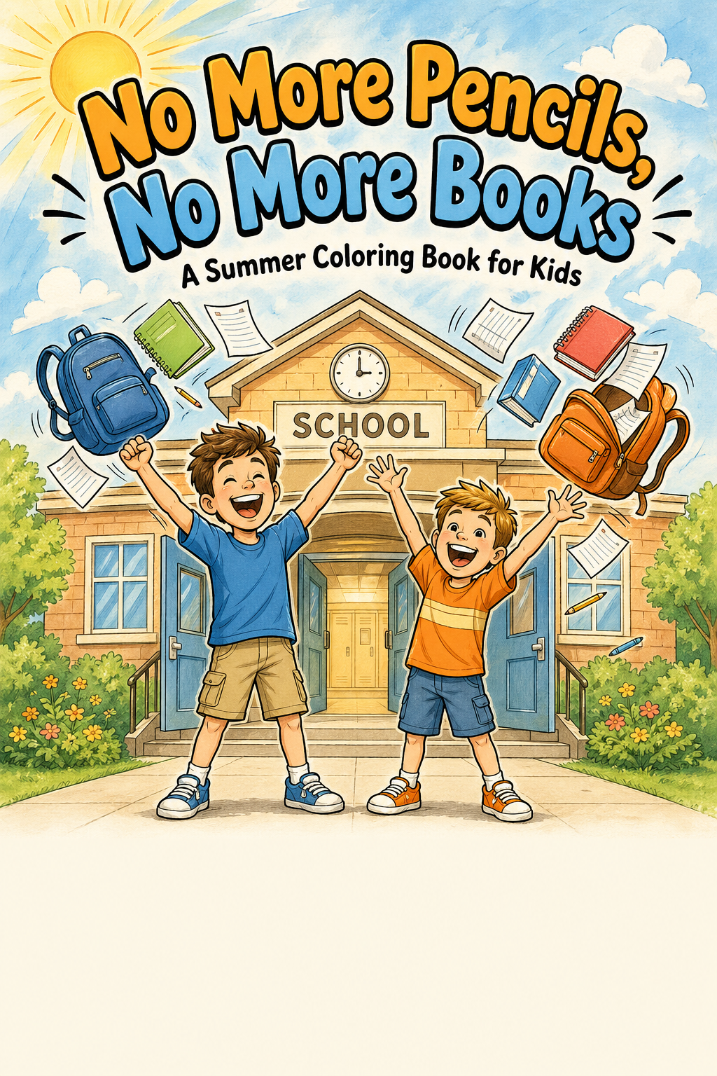 Summer Coloring Book